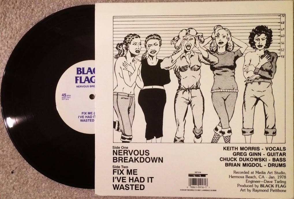 Nervous Breakdown: Vinyl  - Old School Punk Rock Info: Black Flag